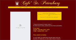 Desktop Screenshot of cafestpetersburg.com